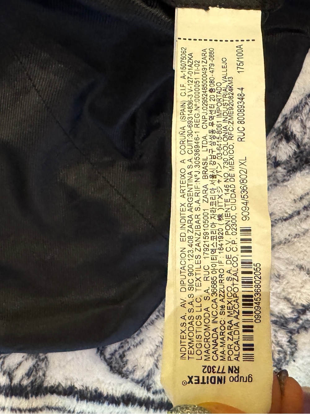 Zara Grey Bow Halter Top - Picture 6 of 6